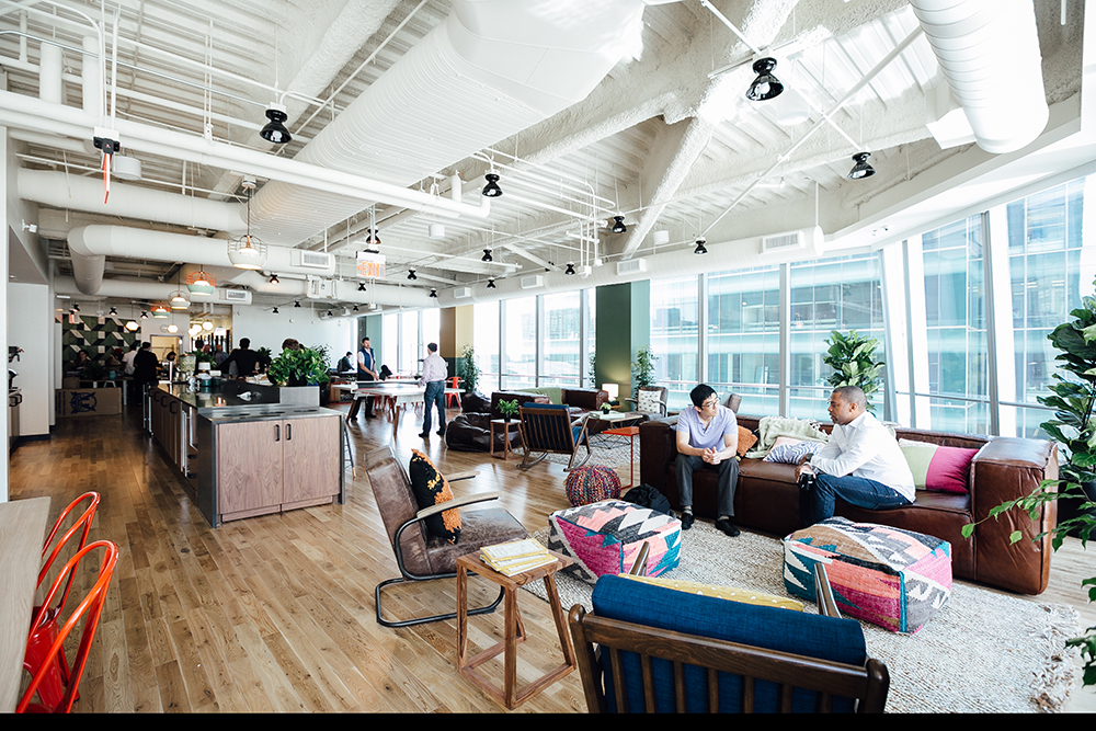 wework times square coworking space