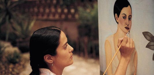 Salma Hayek in the movie Frida