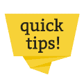 Quick tips 2
